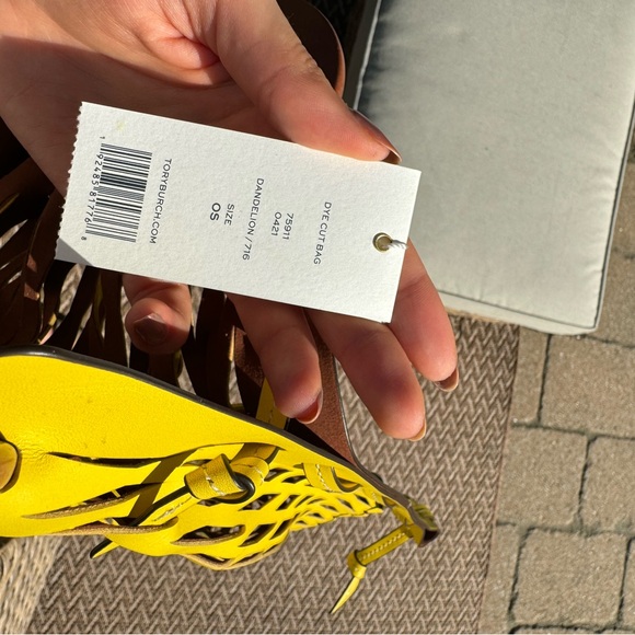 NWT Tory Burch Dye Cut Bag - Picture 3 of 6